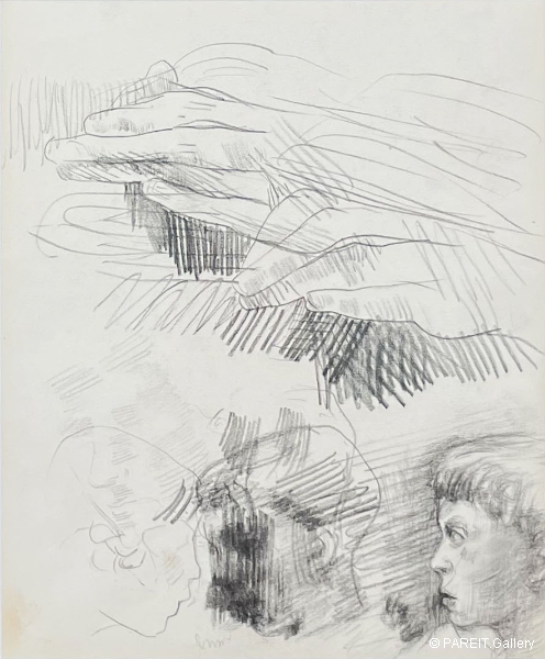 ENSOR James - Portretten met hand